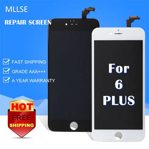 10 Pcs New Display For IPhone 6G 6 Plus LCD Screen Touch Digitizer With