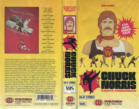 Chuck Norris Karate Kommandos 1987 Rvhscoverart