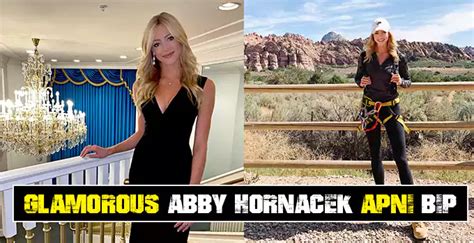 Glamorous Abby Hornacek Wiki Biography Age Height Net Worth