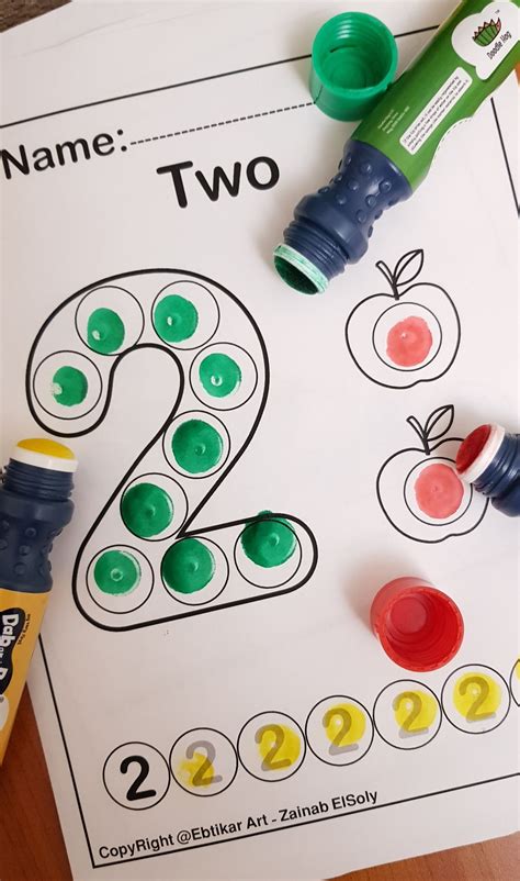 (1) dot is the same as the period character (.). Free printable preschool coloring pages, dot marker ...
