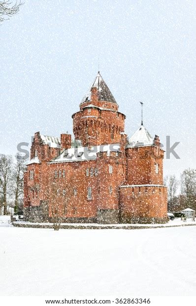Hjularod Slott Castle Eslov Municipality Scania Stock Photo 362863346