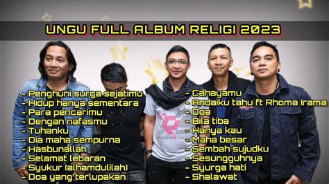 Ungu Full Album Religi 2023 Youtube