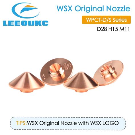 Leeoukc Wsx Original Laser Nozzle Wpct D S Caliber D Mm For Wsx Fiber Laser Cutting