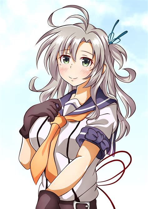 Fondos De Pantalla Anime Chicas Anime Colección Kantai Kinugasa