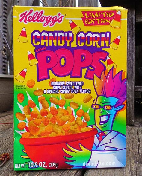 Cereal Packaging Candy Corn Flavor Breakfast Cereal