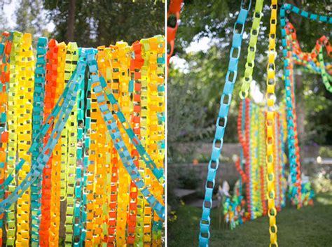 If you're looking for resources to use as part of a big printable christmas decorations and crafts are a bit of a twinkl speciality, so whether it's more. Backyard Colorful Paper Chain Wedding: Leslie + Nolan