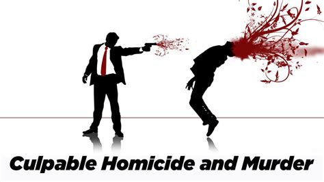 Culpable Homicide And Murder A Short Note