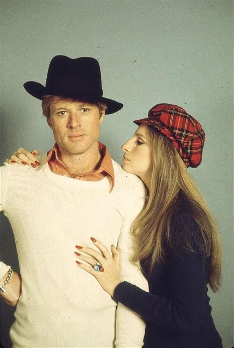 Robert Redford And Barbra Streisand In The Film The Way We Were 1973