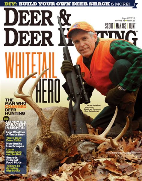 Deer And Deer Hunting Magazine Deer And Deer Hunting Magazine Subscription