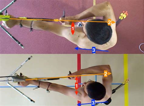 Recurve Set Up Opening The Bow Comparison Overhead Online Archery Academy