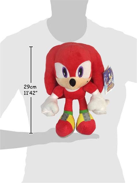 Sonic Plush Toy Knuckles The Echidna 1140 29 Cm Red Color Super