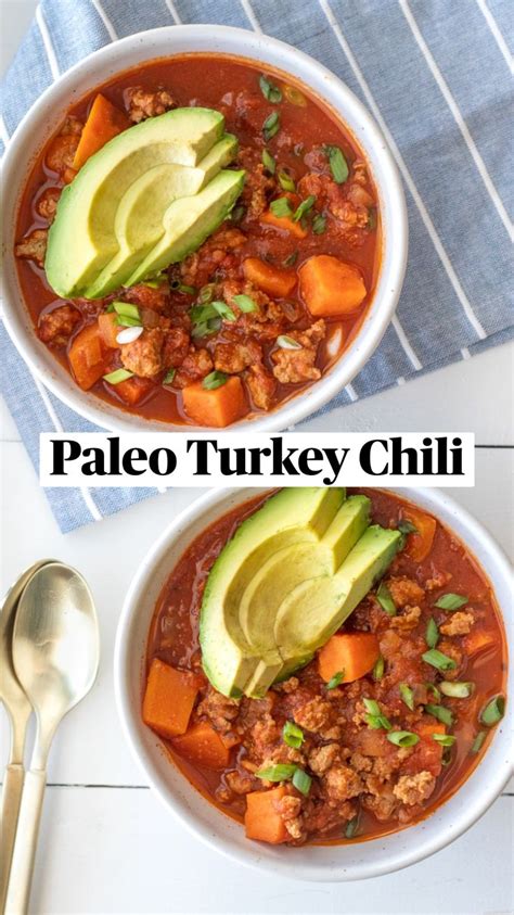 Paleo Turkey Chili Paleo Recipes Quick Dinner Recipes Healthy