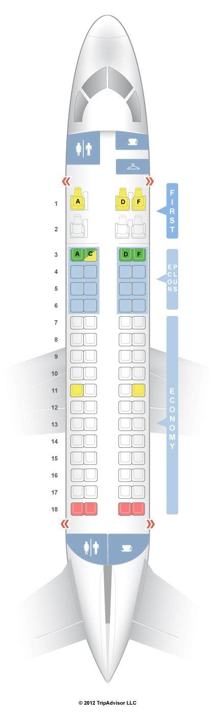 Seatguru Seat Map United Embraer E The Unit Trip Advisor Seatguru