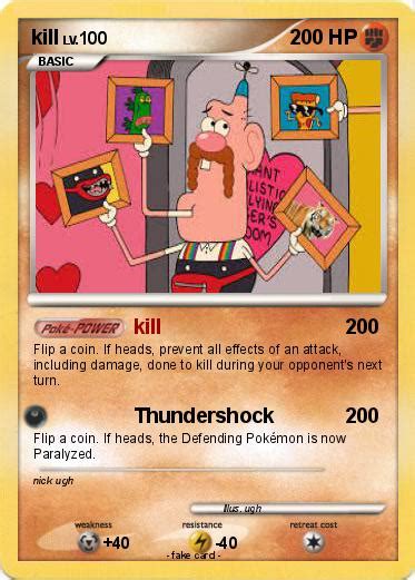 Pokémon Kill 405 405 Kill My Pokemon Card