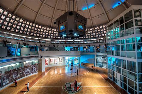 Basketball Court Naismith Memorial Basketball Hall Of Fame Springfield