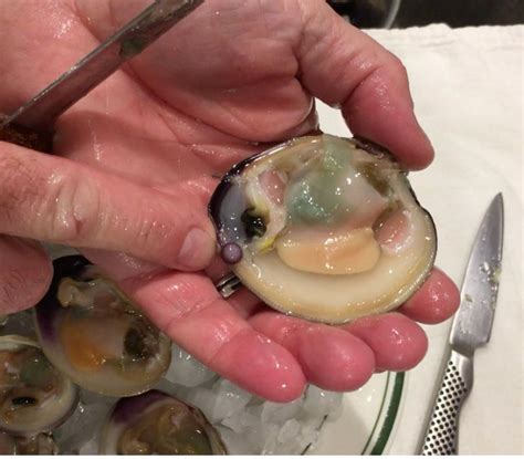 Everyday Clam Opens To Reveal Rare Purple Pearl The East Hampton Star