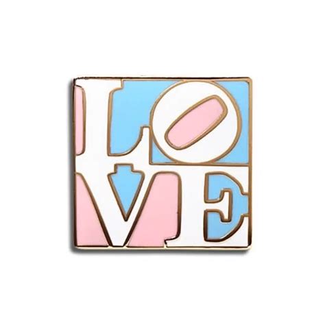 Wholesale Soft Enamel Heart Shape Trans Pin Love Design Transgender