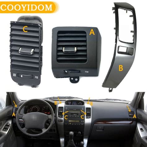Car Air Conditioner Outlet Ac Air Conditioning Vents Plate Frame Panel