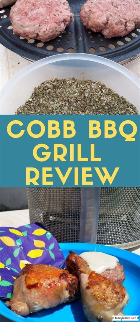 Camping food, camping gear / by campfire team. Cobb BBQ Grill Review | Recipe This | Cobb bbq, Bbq, Bbq grill
