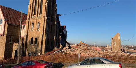 Demolition Begins On Wesley United Methodist Church