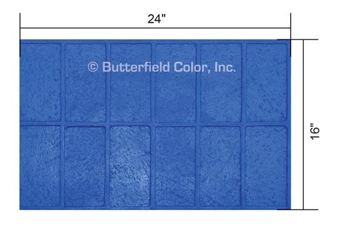 New Brick Soldier Course Stacked Butterfield Color