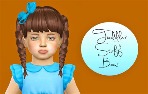 Lookbooks Reblogs And 💋sim Downloads — Simiracle Toddler Stuff Bow