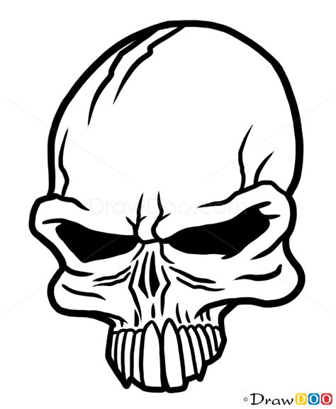 Skull Tattoo Drawings How To Draw Tattoo Skulls