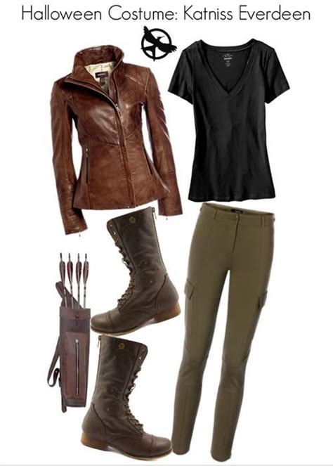 The reaping katniss costume is by far the easiest to pull off. Halloween Costume: Katniss Everdeen | www.diyfashion.com ...