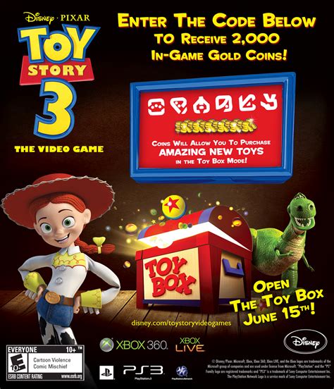 Ruhák Akcióba Lépni Fjord Code Toy Story 3 Xbox 360 Viszonylag Készlet