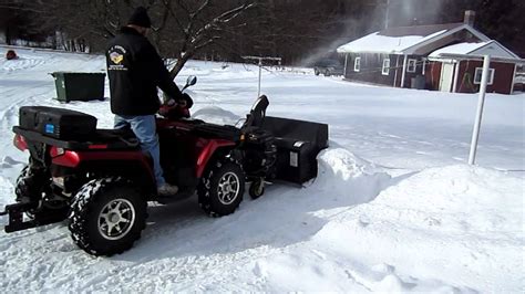 Atv Snowblower 1 002mov Youtube