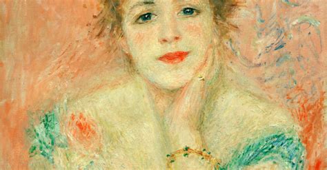 Portrait De Lactrice Jeanne Samary De Auguste Renoir Reproduction