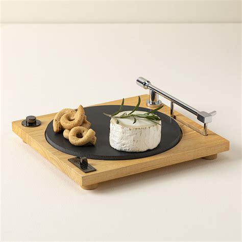 Turntable Cheese Board Unique Cheese Boards Uncommon Goods