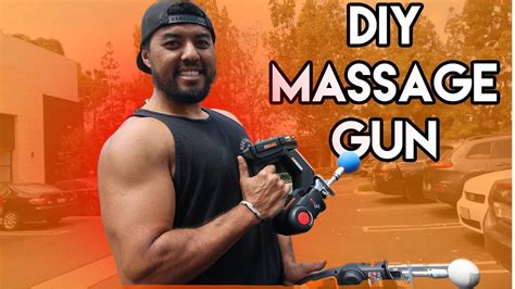 How To Diy Massage Gun Theragun Youtube