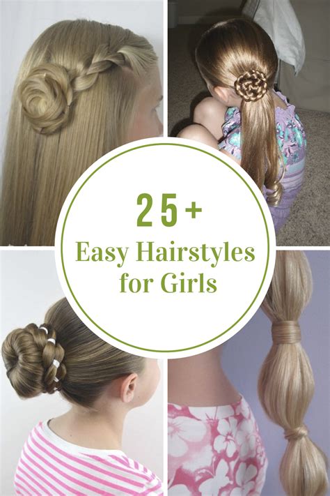 Hairstyles for teenage girls are no exception. Easy Hairstyles for Girls - The Idea Room