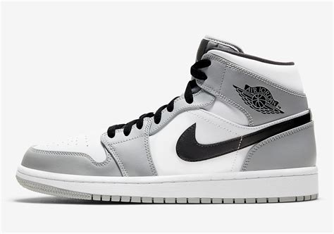 Jordan 1 Mid Light Smoke Grey Footlocker 2020 Release Air Jordan 1