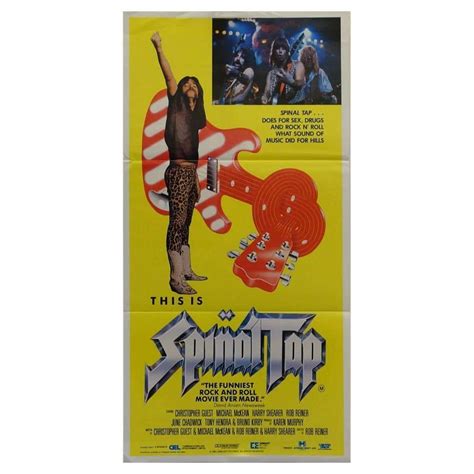This Is Spinal Tap Unframed Poster 1986 For Sale At 1stdibs