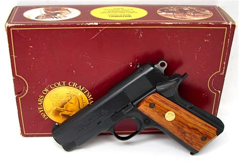 Colt Commanding Officer 45 Acp Caliber Pistol Scarce Limited Edition