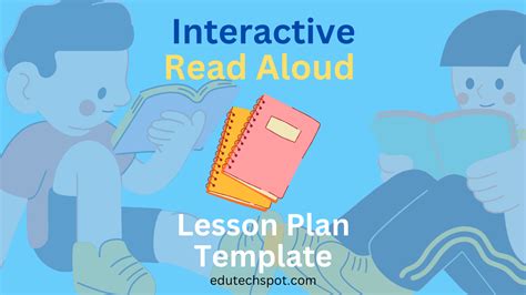 Interactive Read Aloud Lesson Plan Template Edutechspot