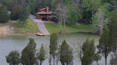 Douglas Lake Tennessee Driftwood Log Cabin