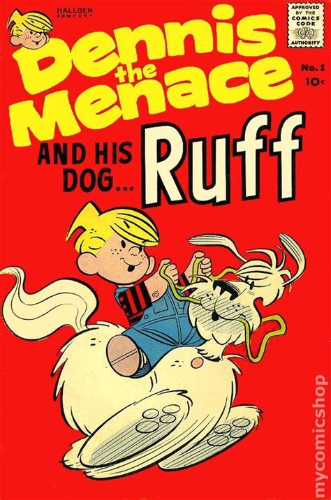 Dennis The Menace And His Dog Ruff 1 Vg 35 1961 Stock Image Low