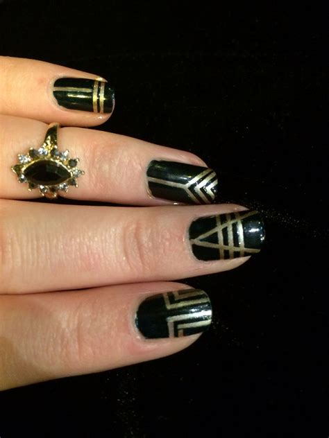 Art Deco Nails Art Deco Nails Nails Nail Art