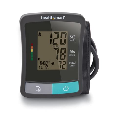 Healthsmart Standard Series Digital Upper Arm Blood Pressure Monitor In