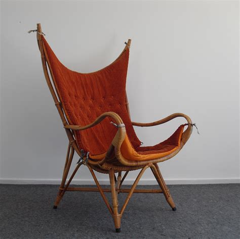 Browse stylish lounge chairs, dining room chairs, outdoor seating and more. Rattan Wingback Lounge Chair, 1950's | #83280