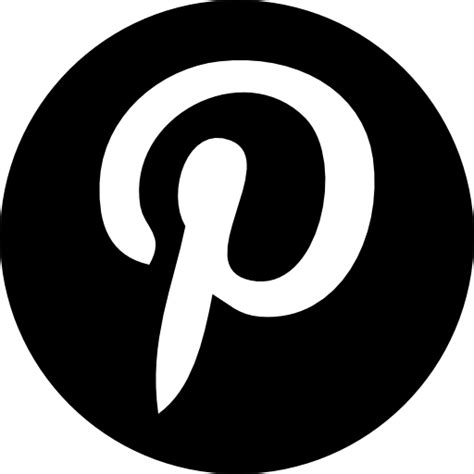 Pinterest Logo Circle Free Icon