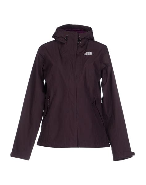 lyst the north face jacket in purple