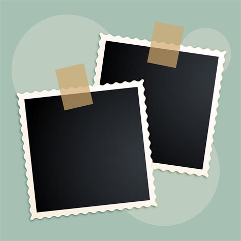 Retro Photo Frames Scrapbook Design Download Free Vector Art Stock