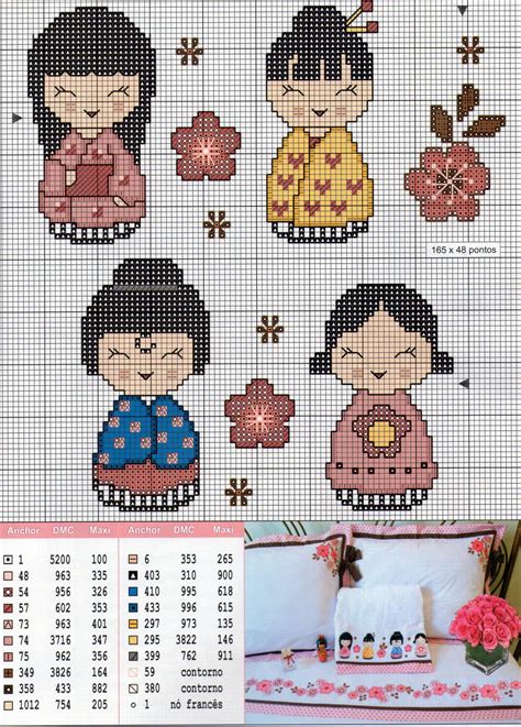 Babetes meus gráficos de ponto cruz : Cantinho da Meada: Graficos Orientais em Ponto cruz