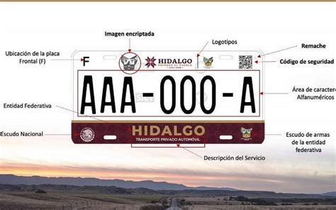 Así serán las placas en Hidalgo a partir del 2023 El Sol de Hidalgo