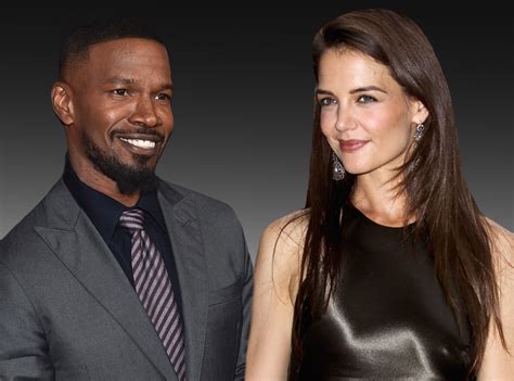 Katie Holmes And Jamie Foxx Go Public Sort Of Inside The Making Of The