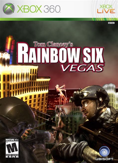 Tom Clancys Rainbow Six Vegas Xbox 360 Box Art Cover By